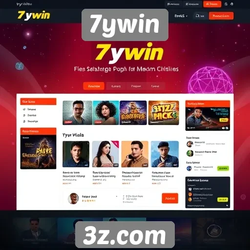 Análise da interface do usuário do site 7ywin